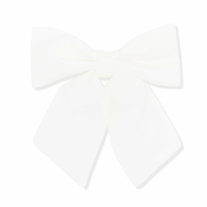 Large Alligator Clip Bow in Cloud | Kyte Baby
