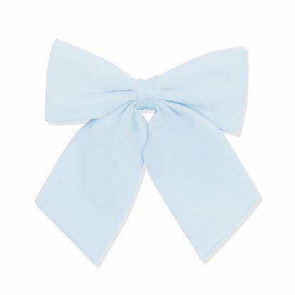 Large Alligator Clip Bow in Breeze | Kyte Baby