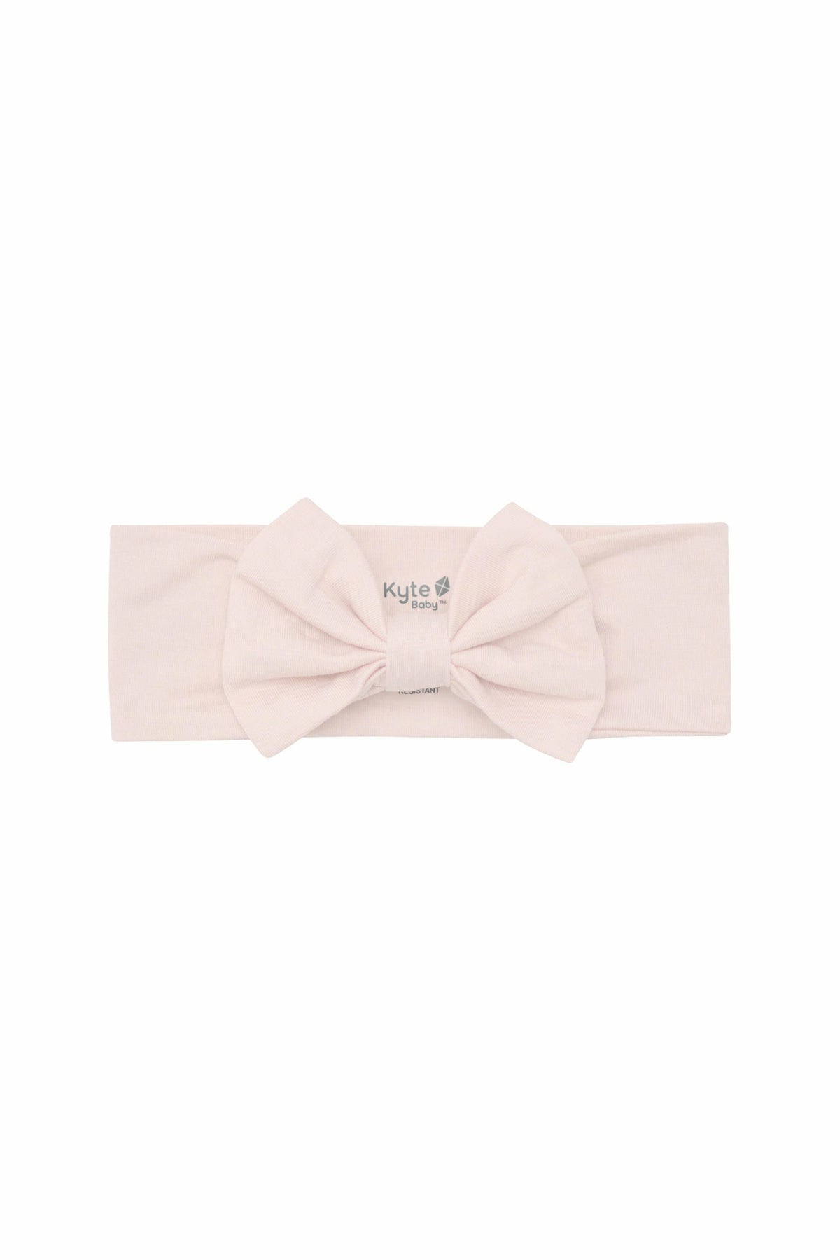 Bow Headband in Blush | Kyte Baby
