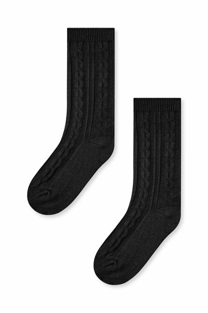 Baby and Toddler Knee High Socks in Midnight | Kyte Baby