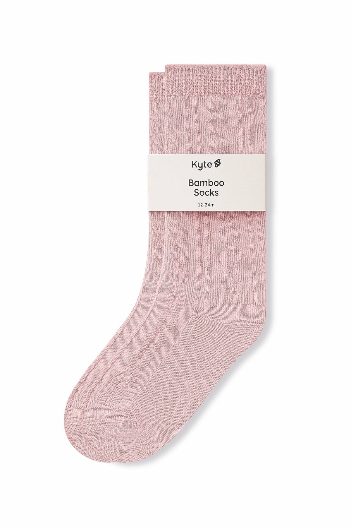 Baby and Toddler Knee High Socks in Blush | Kyte Baby