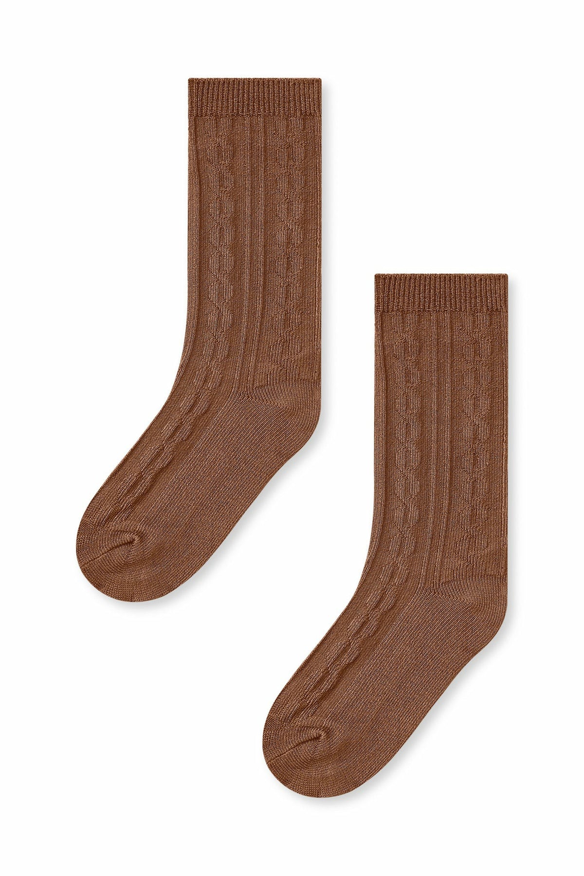 Knee High Socks in Latte | Kyte Baby
