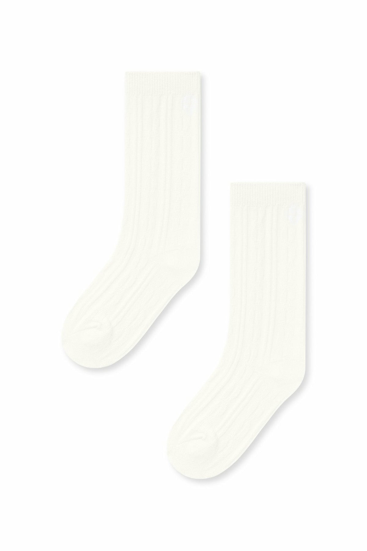 Baby and Toddler Knee High Socks in Cloud | Kyte Baby