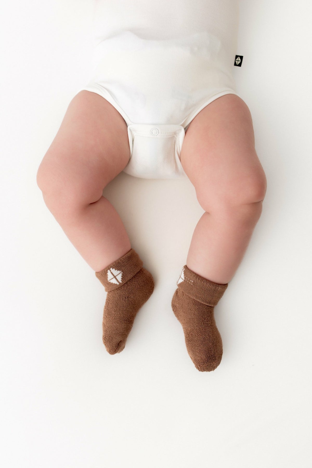 Baby 3-Pack Socks in Cafe | Kyte Baby