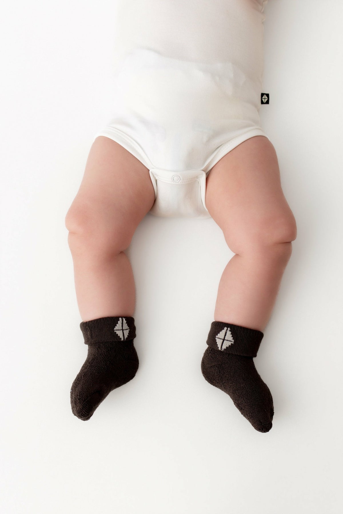 Baby 3-Pack Socks in Cafe | Kyte Baby