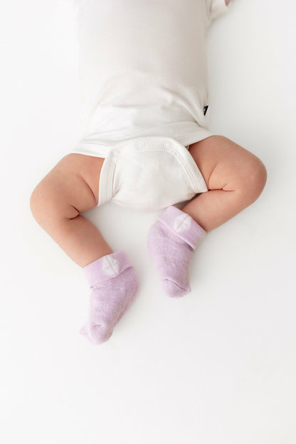 Baby 3-Pack Socks in Petal | Kyte Baby