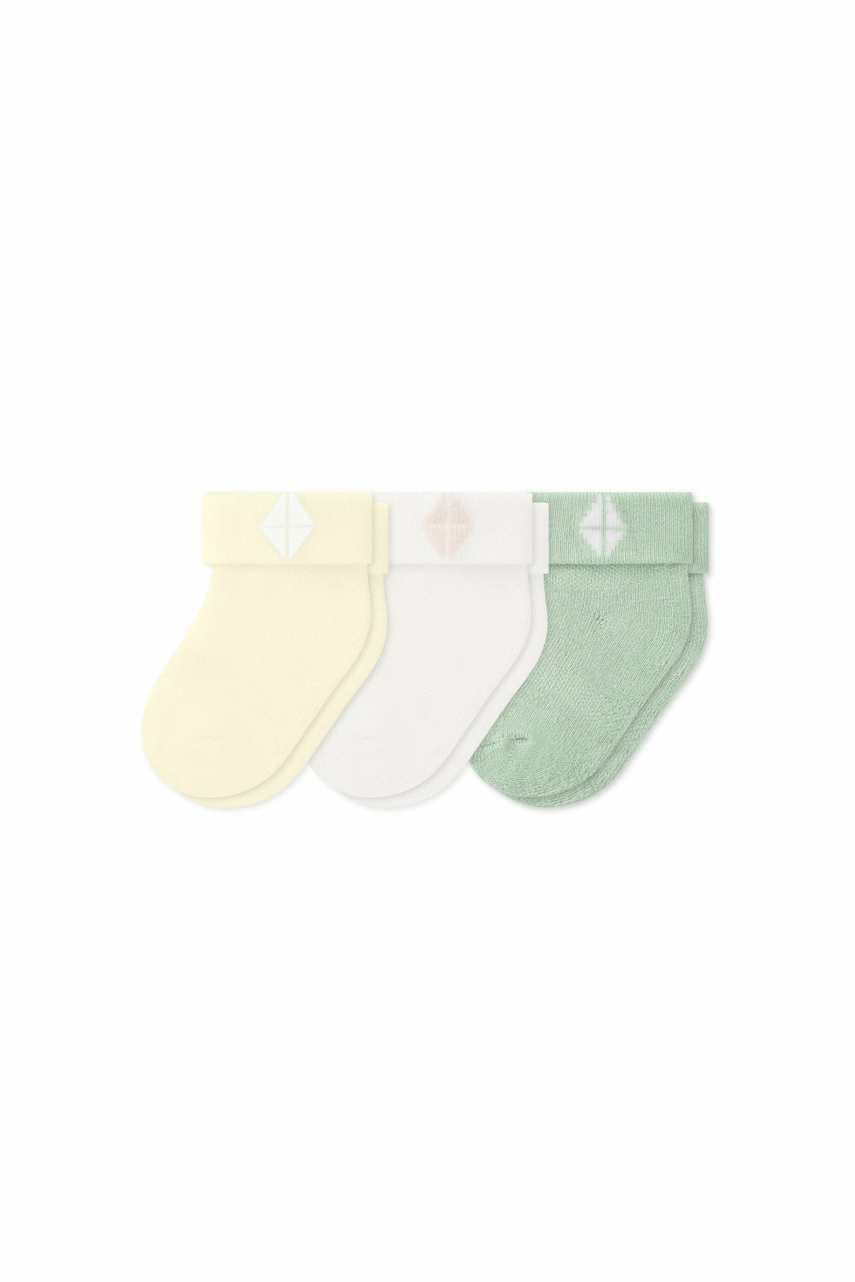 Baby 3-Pack Socks in Fresh | Kyte Baby