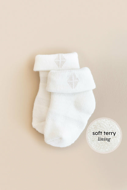 Baby 3-Pack Socks in Fresh | Kyte Baby