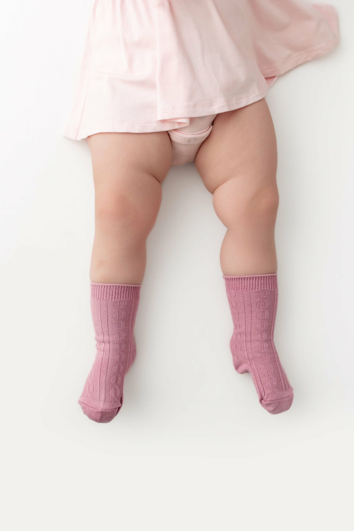 Knee High Socks in Apple Blossom | Kyte Baby