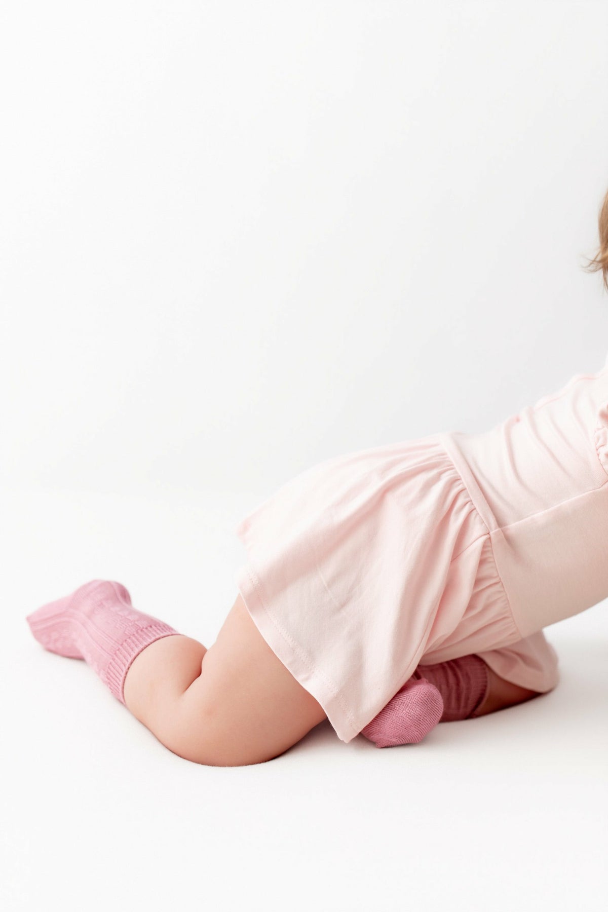 Knee High Socks in Apple Blossom | Kyte Baby