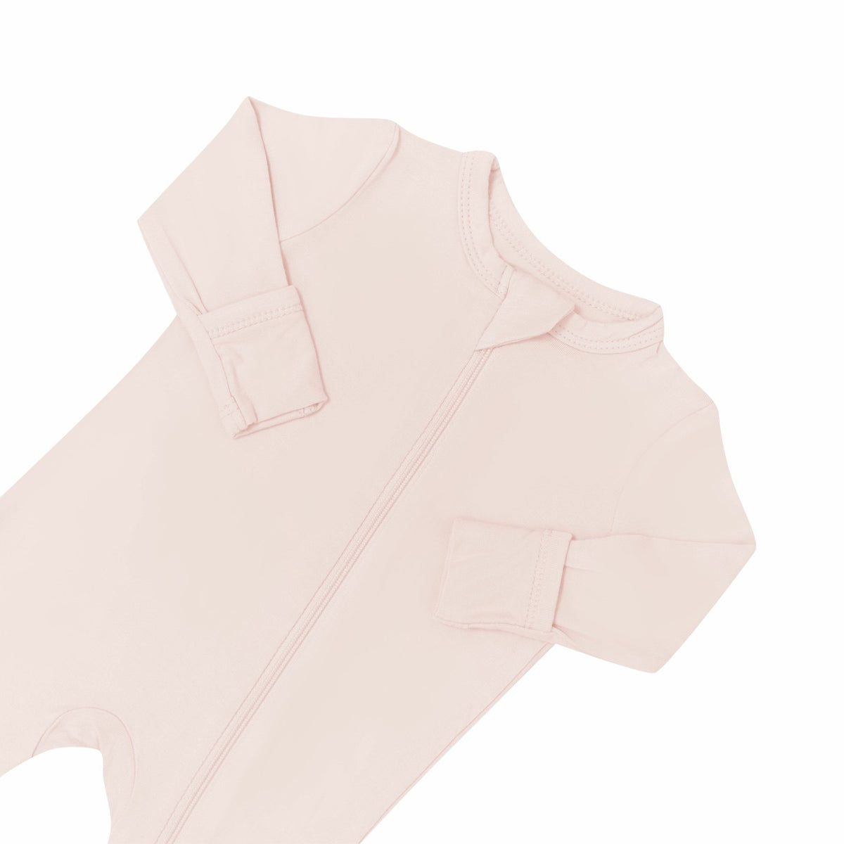 Zippered Romper in Blush | Kyte Baby