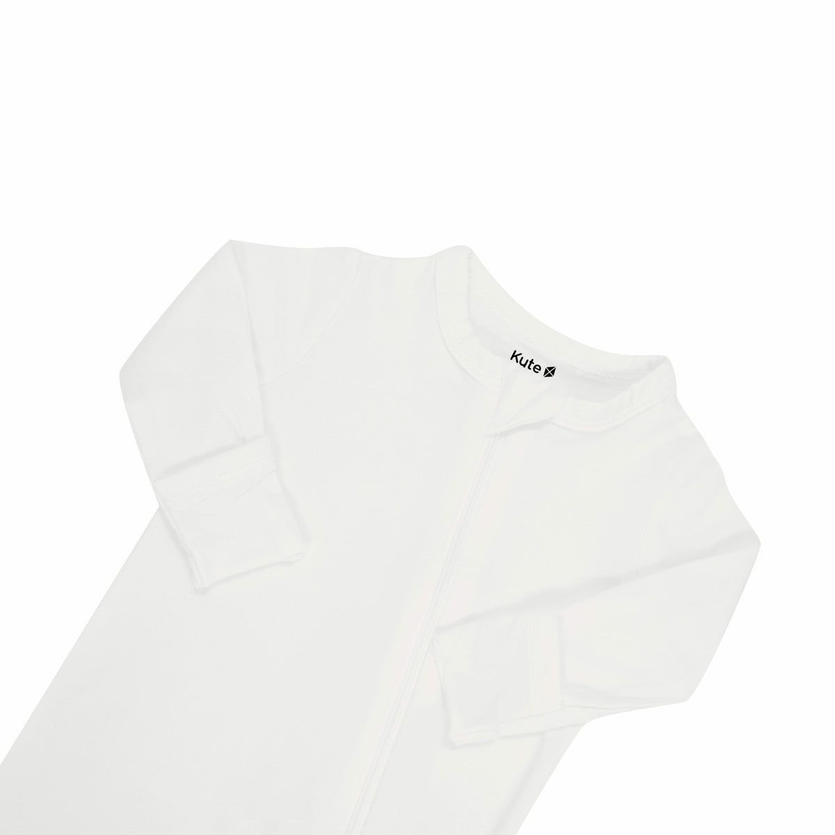Zippered Romper in Cloud | Kyte Baby
