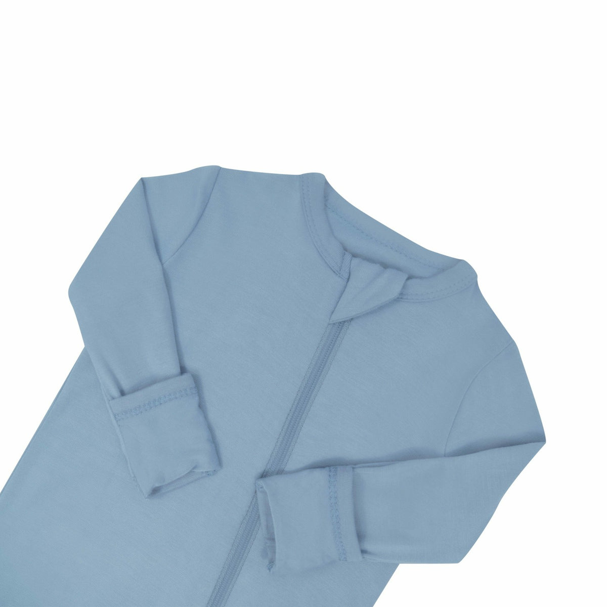 Zippered Romper in Slate | Kyte Baby