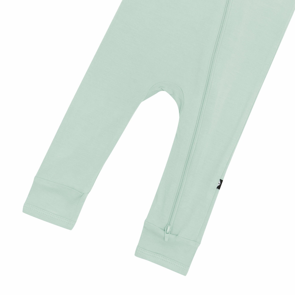 Zippered Romper in Sage | Kyte Baby
