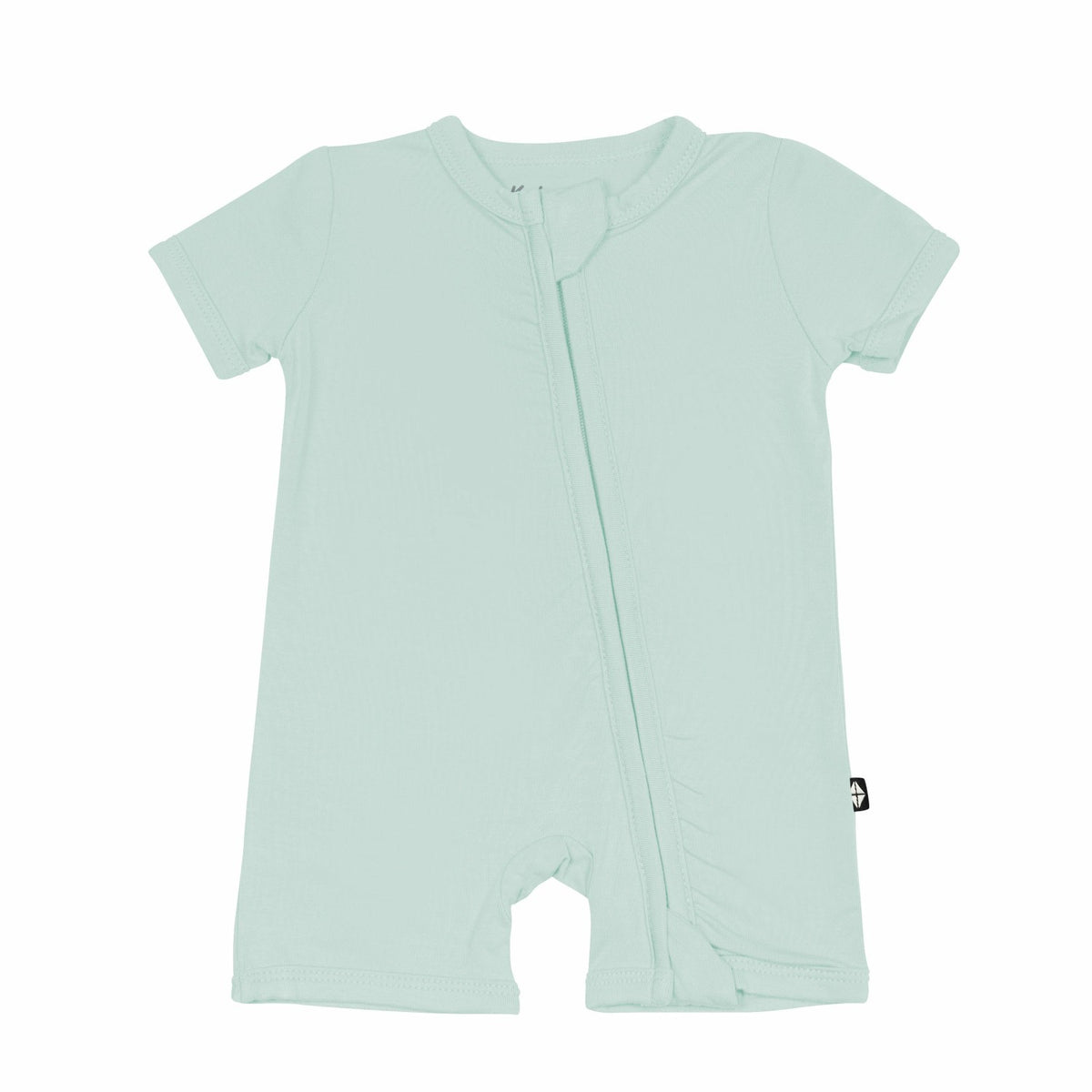 Zippered Shortall Romper Sage | Kyte Baby