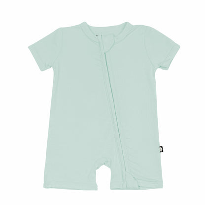 Zippered Shortall Romper Sage | Kyte Baby