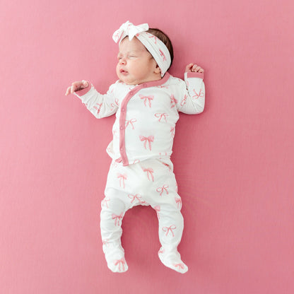 Take Me Home Set with Bow in Bow | Kyte Baby