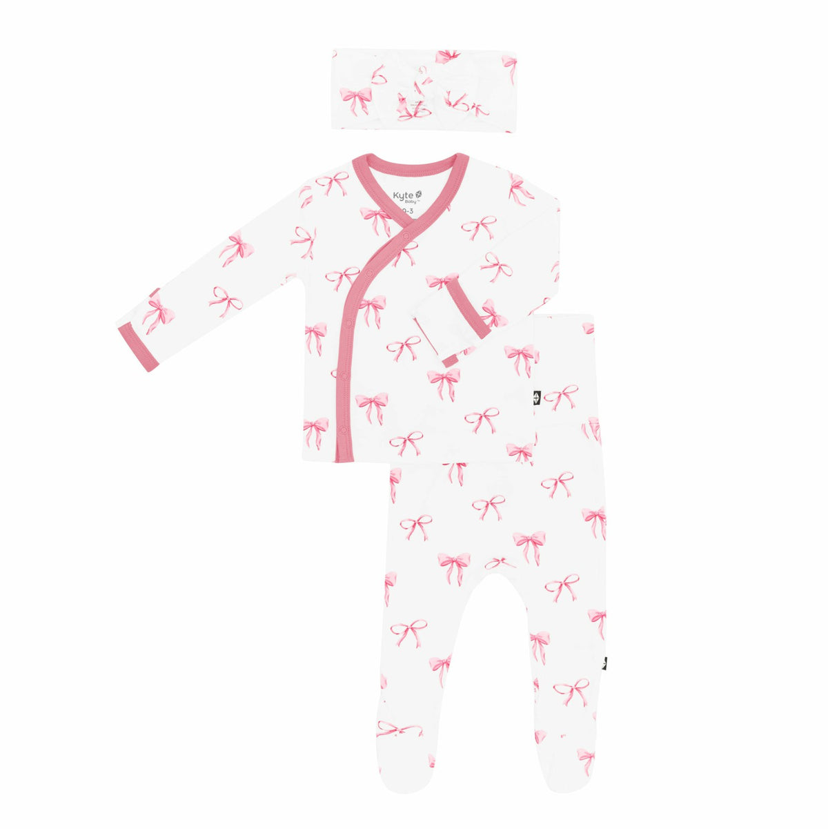 Take Me Home Set with Bow in Bow | Kyte Baby