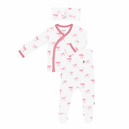 Take Me Home Set with Bow in Bow | Kyte Baby