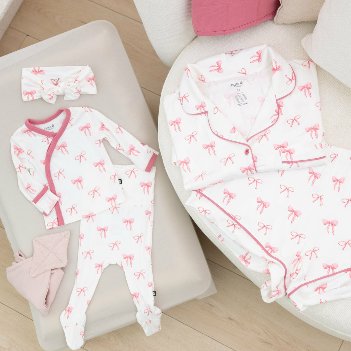 Take Me Home Set with Bow in Bow | Kyte Baby