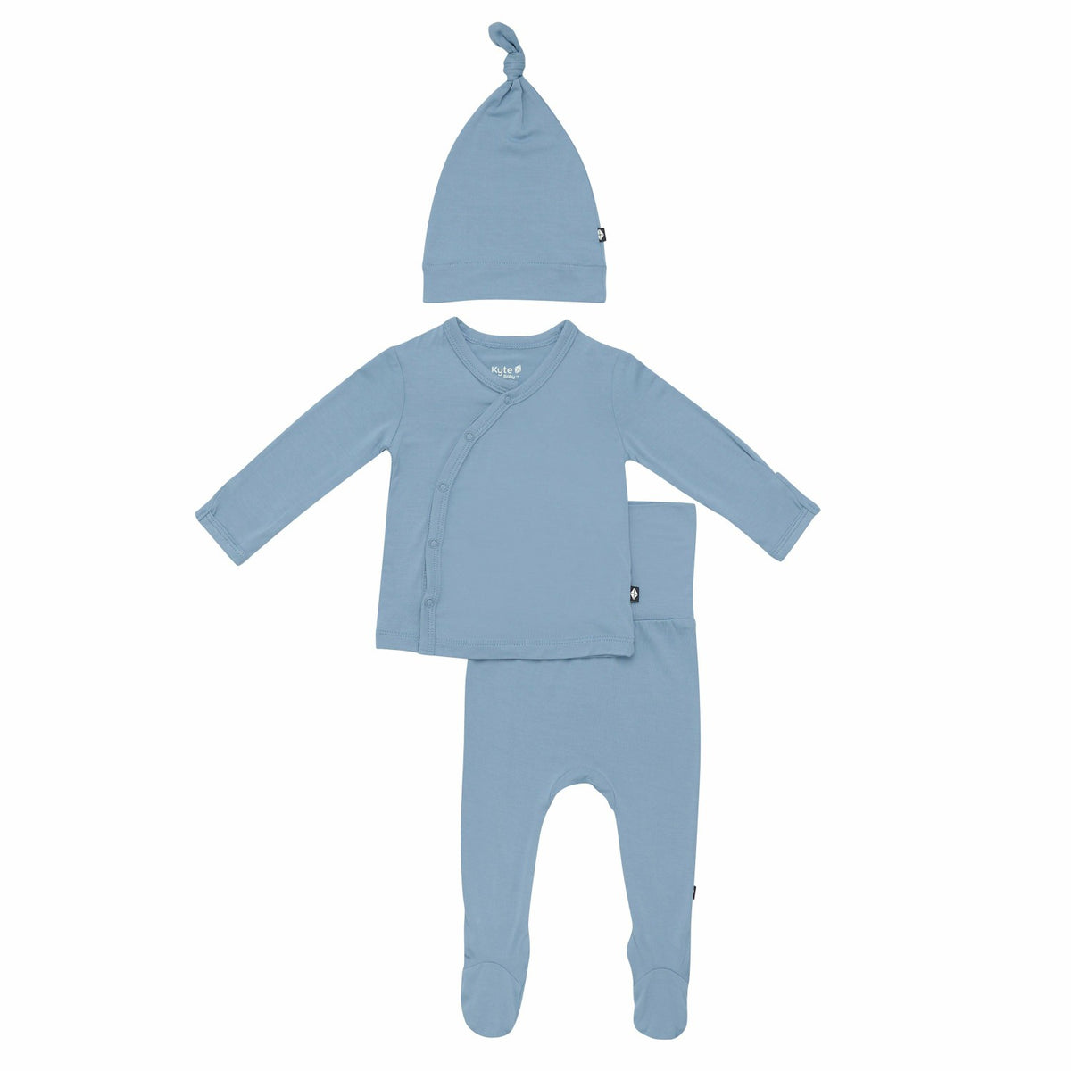 Take Me Home Set with Cap in Slate | Kyte Baby