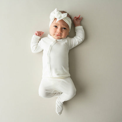 Take Me Home Set with Bow in Cloud | Kyte Baby