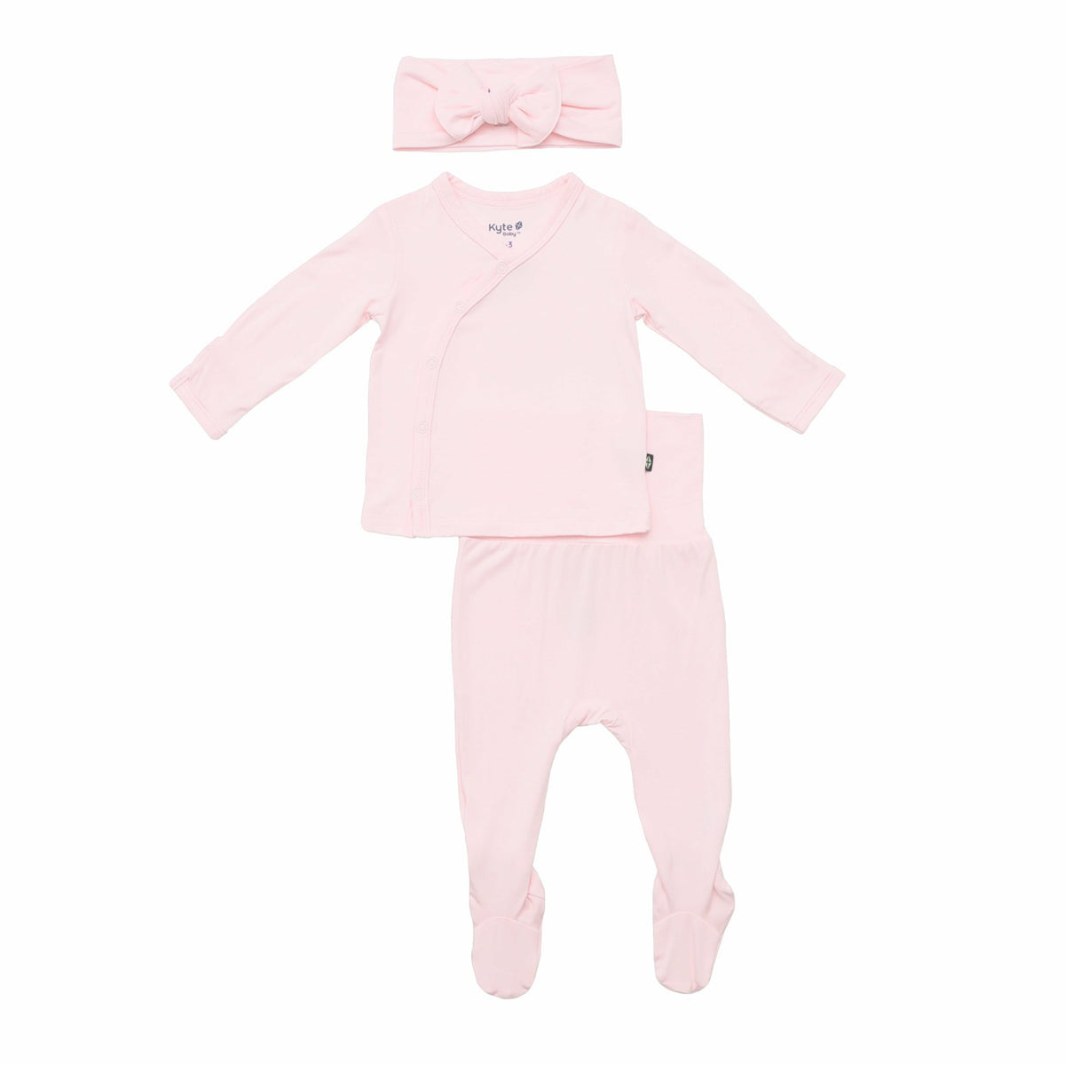 Take Me Home Set with Bow in Sakura | Kyte Baby
