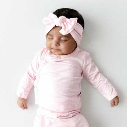 Take Me Home Set with Bow in Sakura | Kyte Baby