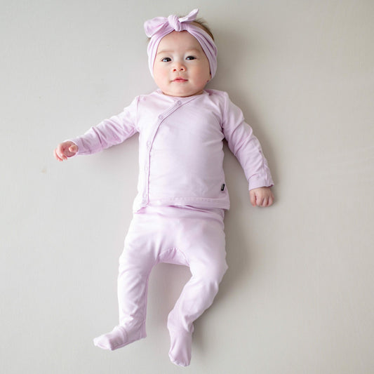 Take Me Home Set with Bow in Thistle | Kyte Baby
