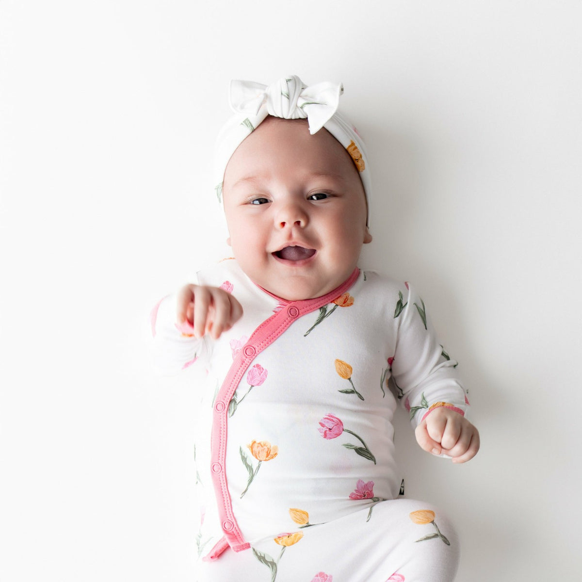 Take Me Home Set with Bow in Tulip | Kyte Baby
