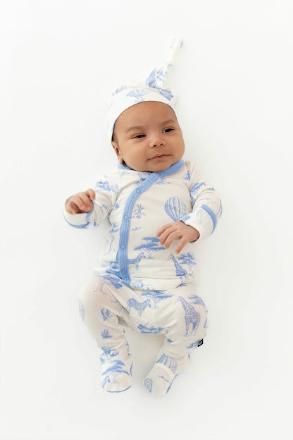 Take Me Home Set with Cap in Toile Safari | Kyte Baby