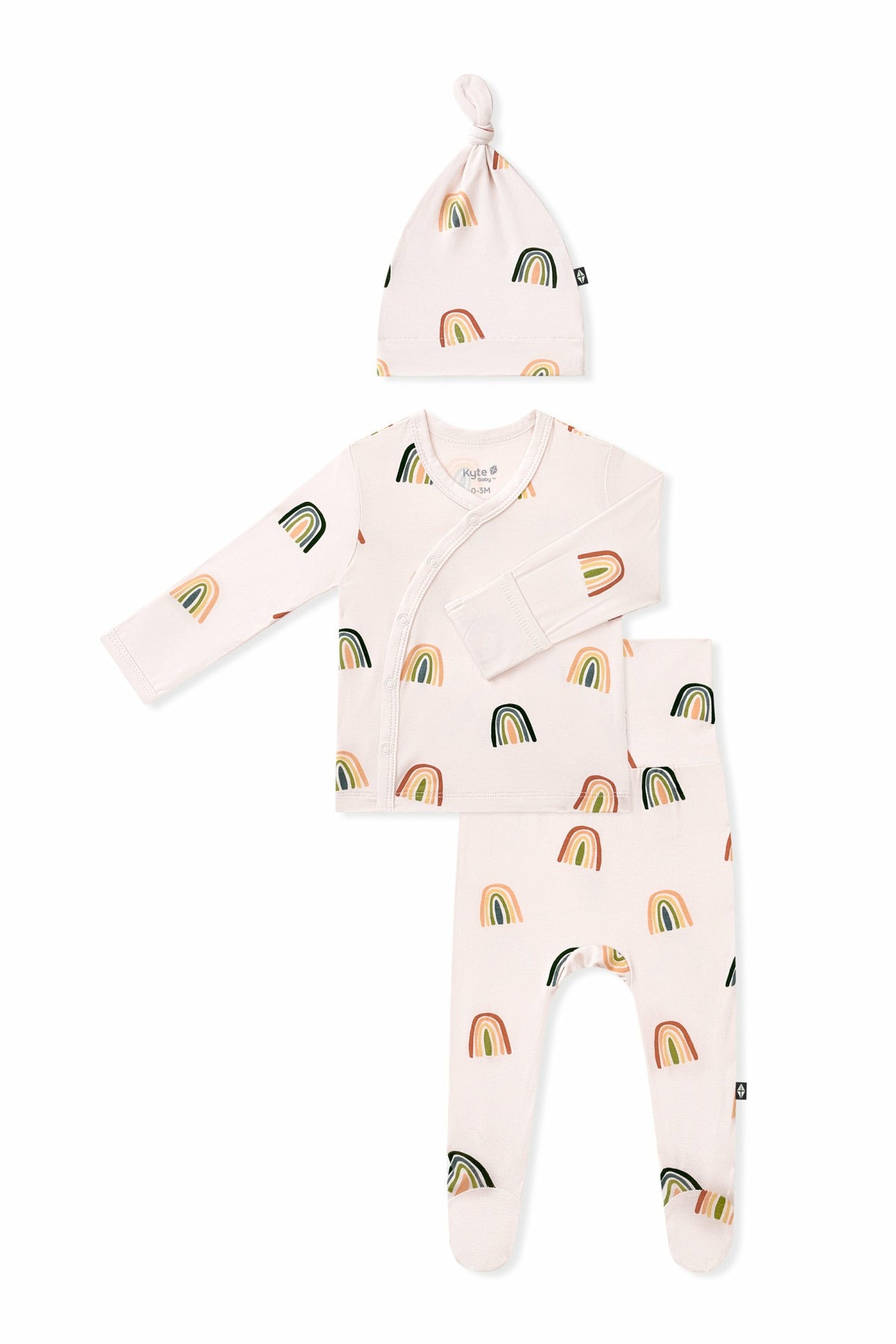 Take Me Home Set with Cap in Retro Rainbow | Kyte Baby