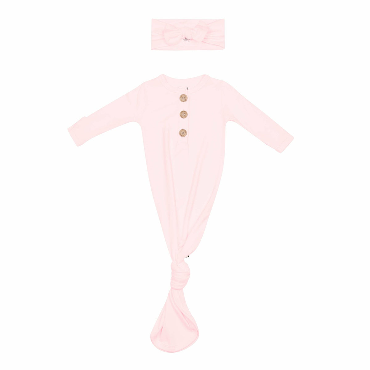 Sakura Knotted Gown Bow Set | Kyte Baby
