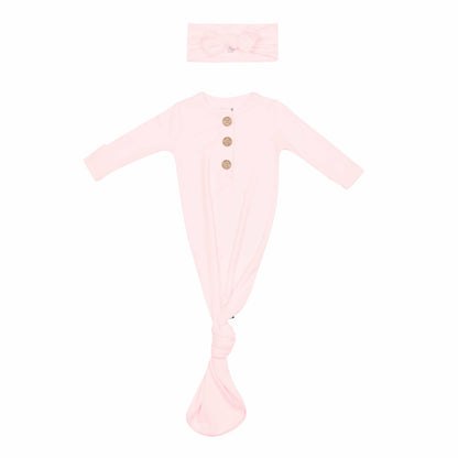 Sakura Knotted Gown Bow Set | Kyte Baby