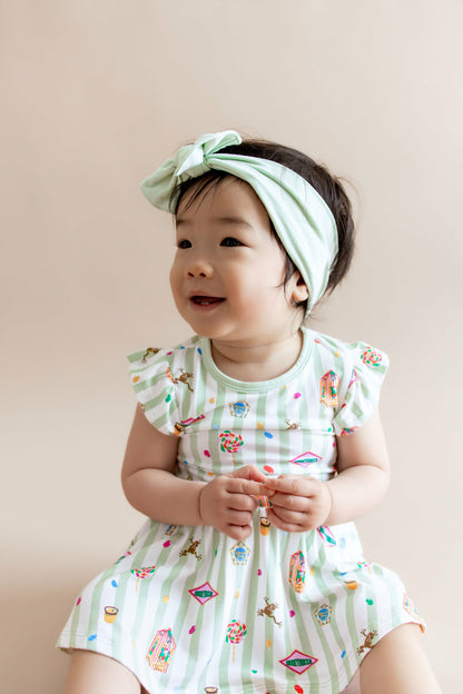 Twirl Bodysuit Dress in Honeydukes | Kyte Baby