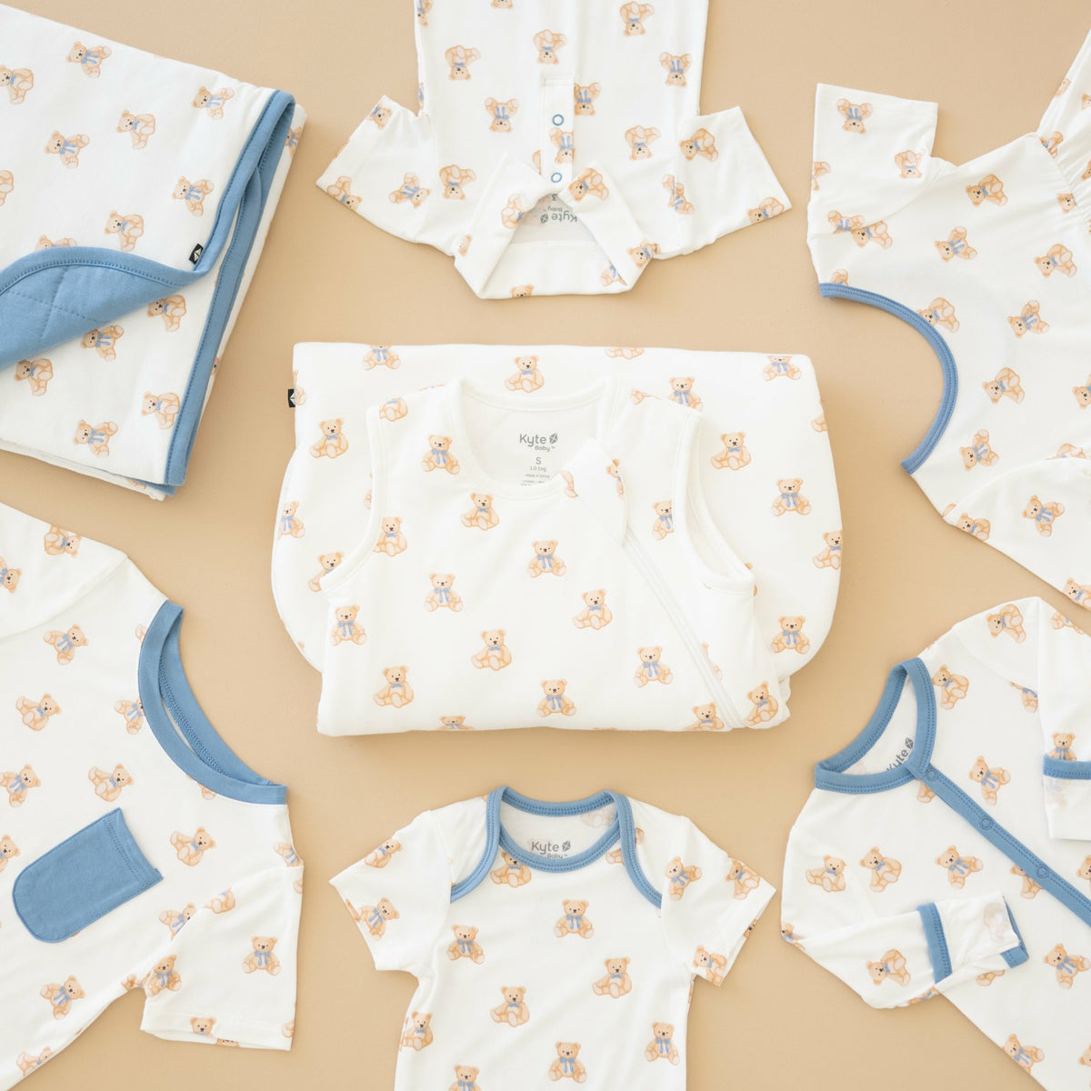 Bodysuit in Teddy Bear | Kyte Baby