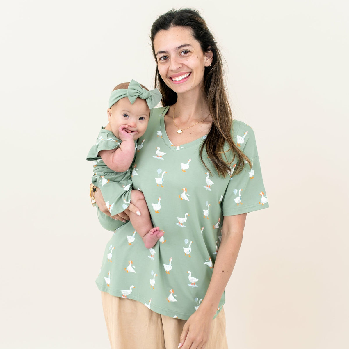 Twirl Bodysuit Dress in Silly Goose | Kyte Baby