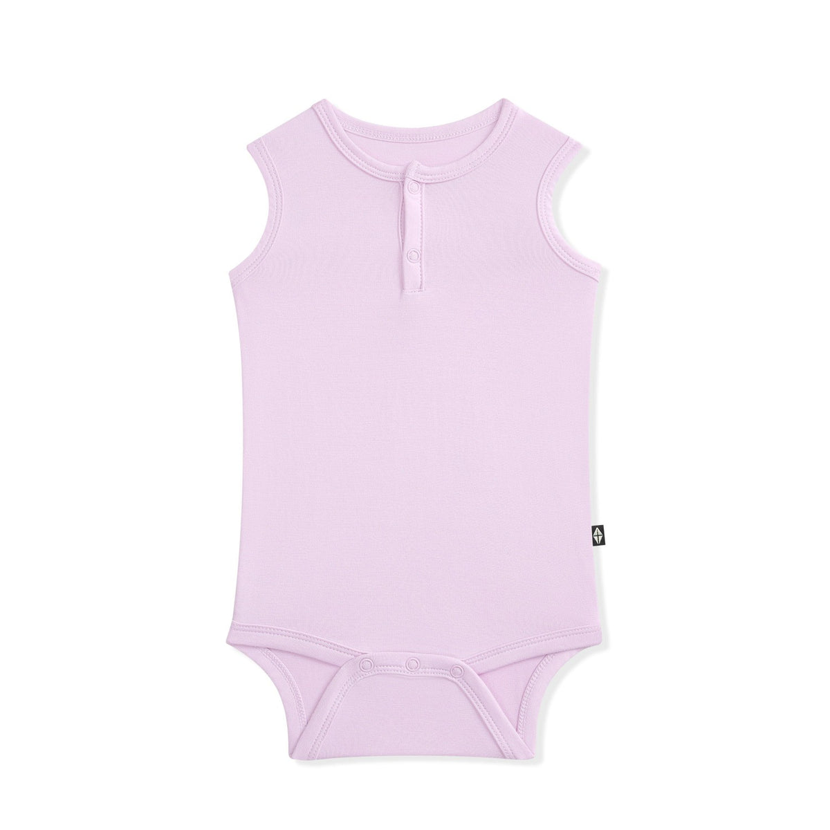 Sleeveless Bodysuit in Thistle | Kyte Baby