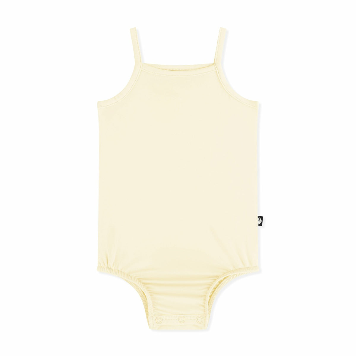 Spaghetti Strap Leotard in Chamomile | Kyte Baby