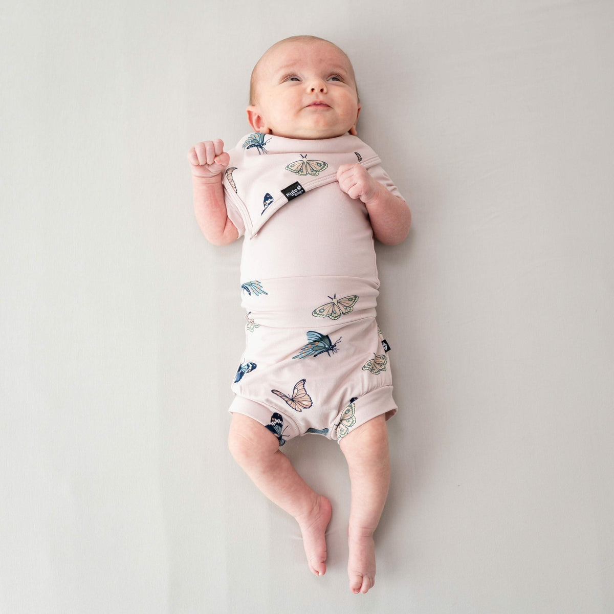 Bummies in Blush Butterfly | Kyte Baby