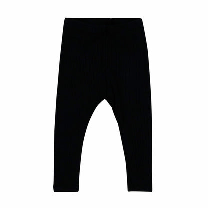 Ribbed Leggings in Midnight | Kyte Baby