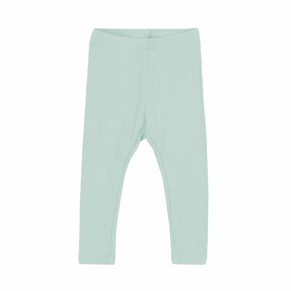 Ribbed Leggings in Sage | Kyte Baby
