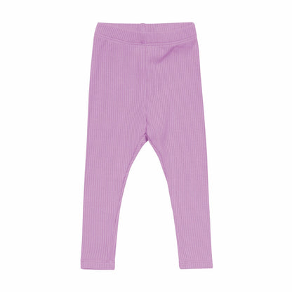 Ribbed Leggings in Poi | Kyte Baby