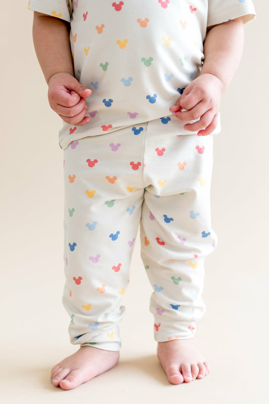 Pant in Pastel Mickey Mouse | Kyte Baby
