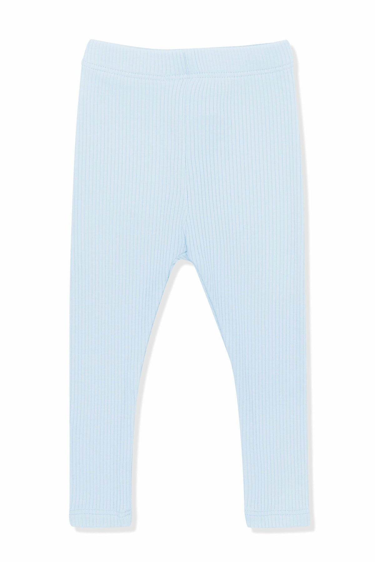 Ribbed Leggings in Breeze | Kyte Baby