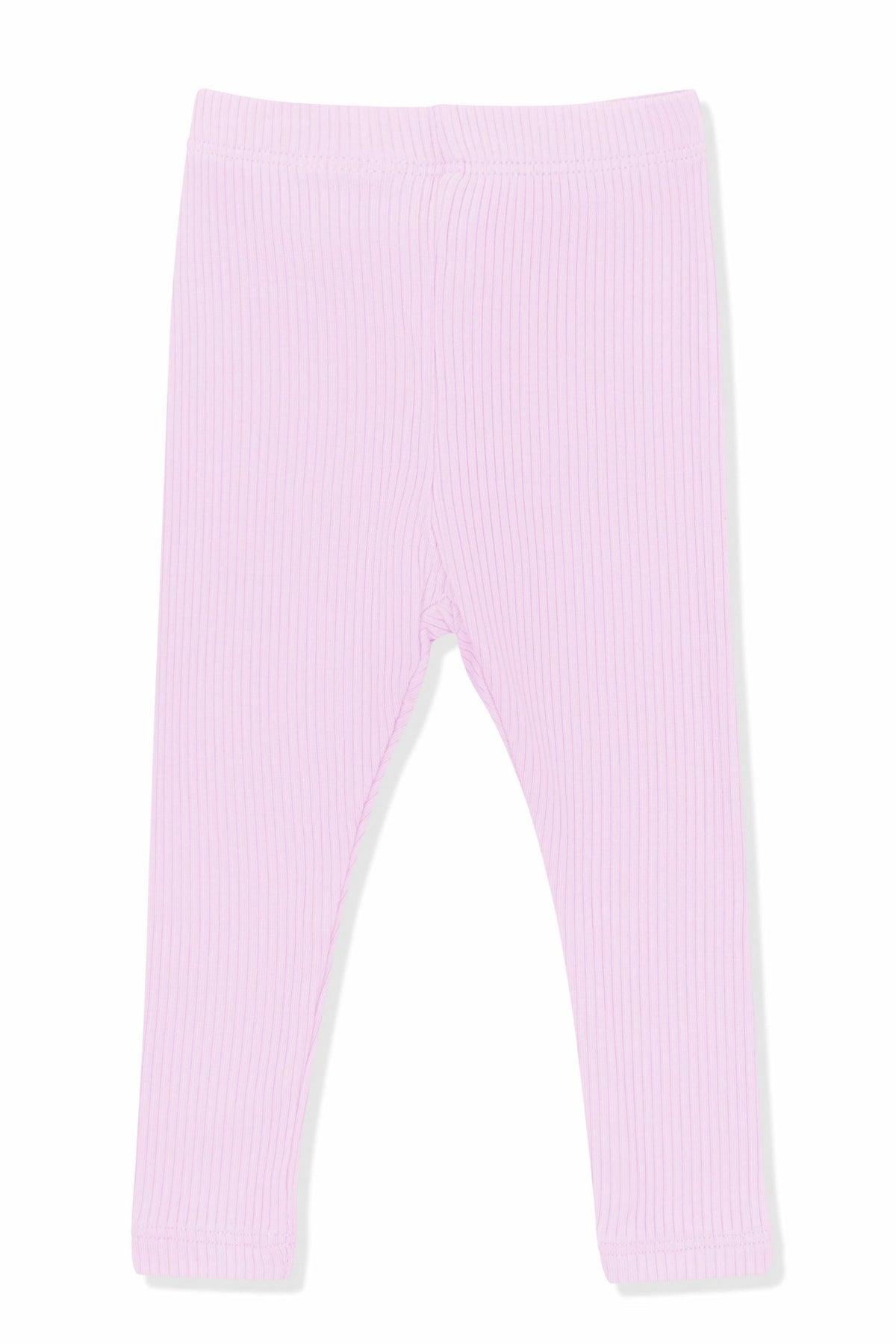Ribbed Leggings in Thistle | Kyte Baby