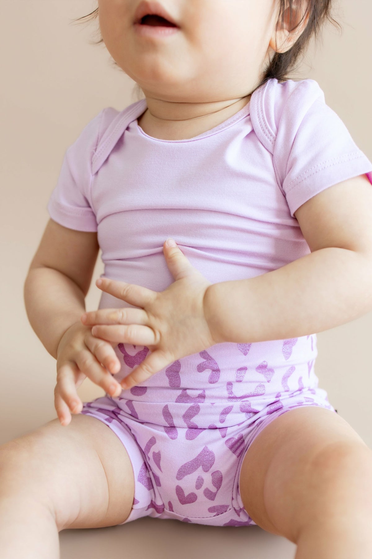 Bummies in Thistle Leopard | Kyte Baby