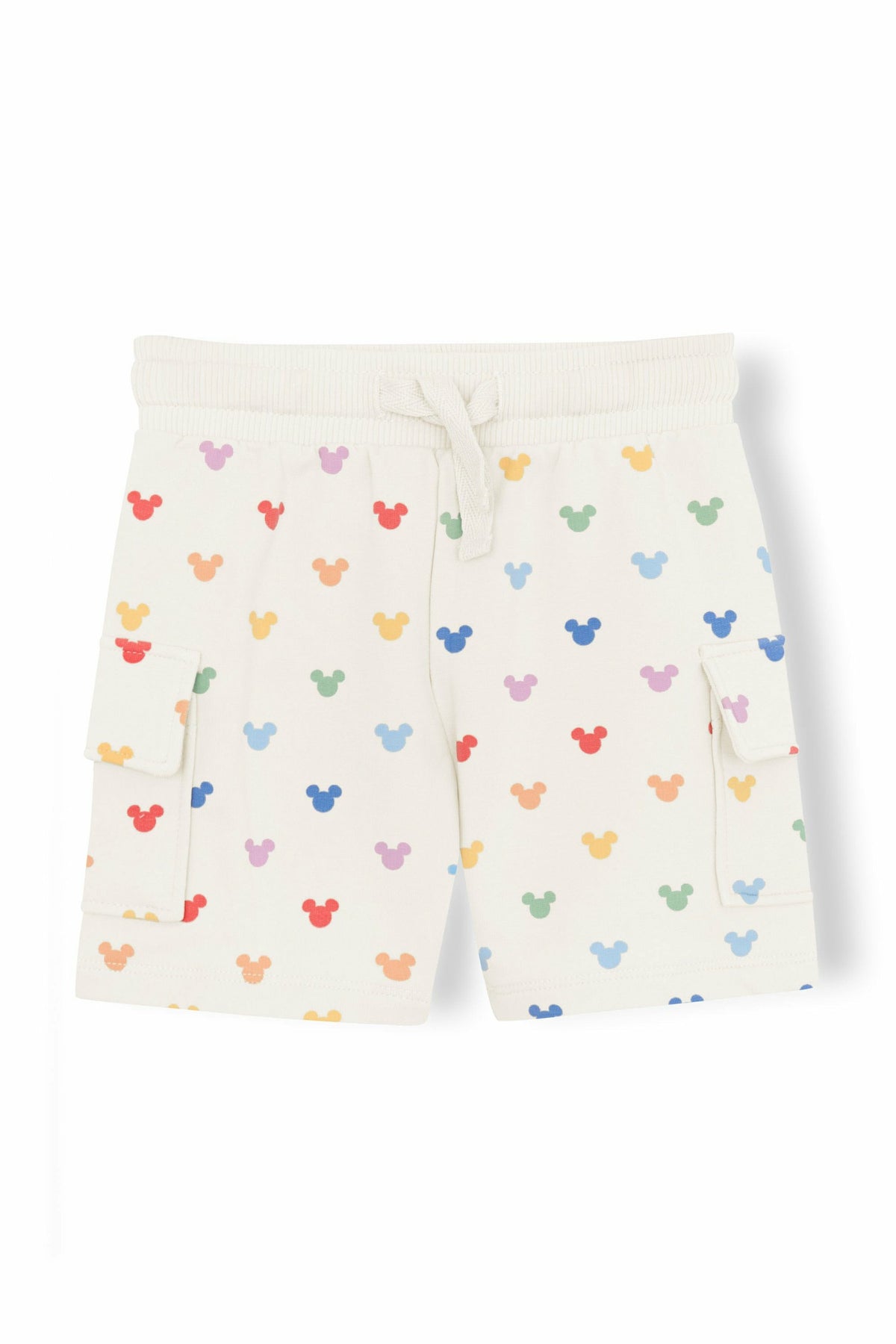 Cargo Short in Pastel Mickey Mouse | Kyte Baby