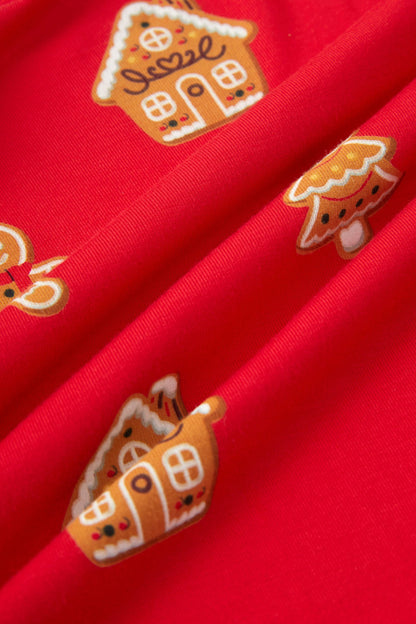 Long Sleeve Pajamas in Gingerbread | Kyte Baby