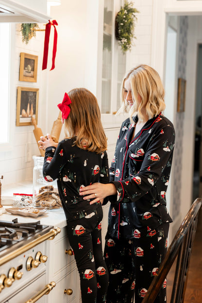 Long Sleeve Pajamas in Winter Wonderland | Kyte Baby